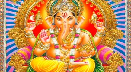 Бог Ганеша - слон индийската мъдрост, изпълняващи желания
