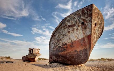 Южна Аралско море причините за смъртта, история, снимки