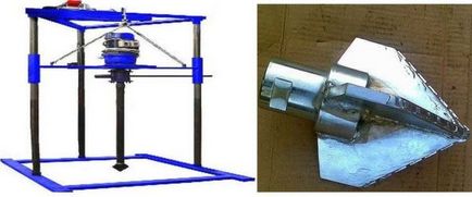 Сондажна машина с вашите ръце Шок-кабел, въртящ се, шнека
