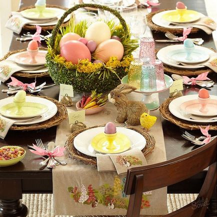 Какво да се готви за Великден 2015 г. и как да се украсяват Великден маса, мечта къща