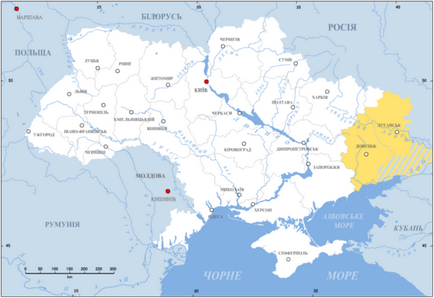 Какво е включено в Донбас