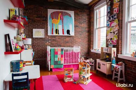 Проектиране на дете как правилно и красиво организира детската стая