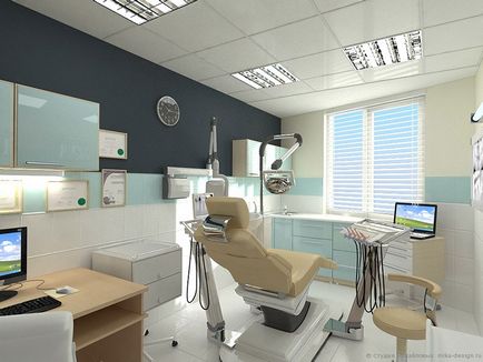 Дизайн Клиника интериорен проект стоматология