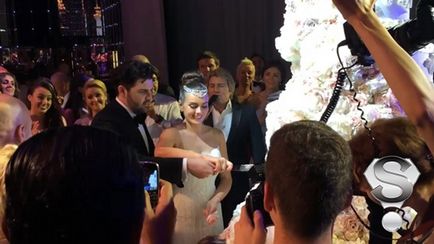 Дъщеря на Игор Krutoy женен (снимка от сватбата)