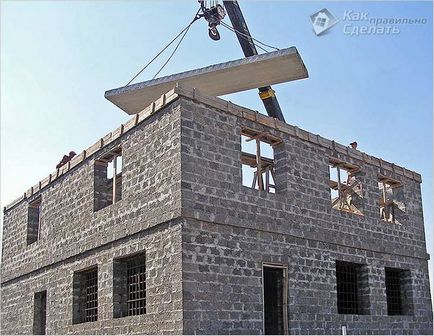 Къща arbolita собствените си ръце - строителство на къщи от дърво-бетонни блокове снимка