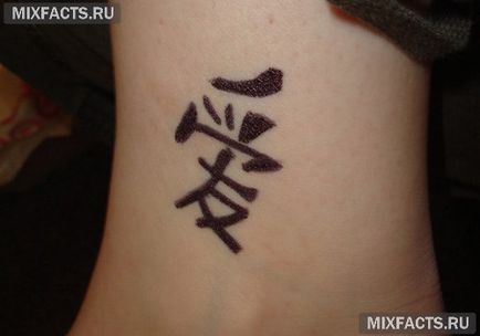 Канджи татуировки и тяхното значение (снимка)