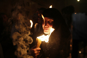 Йерусалим практики свещи и ритуали да използват