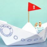 Инструкции как да се направи лодка от хартия