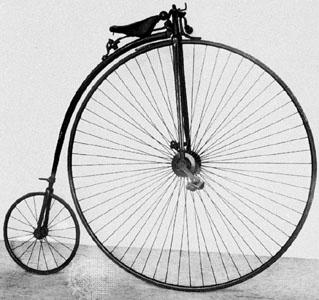 Историята на развитието на велосипед
