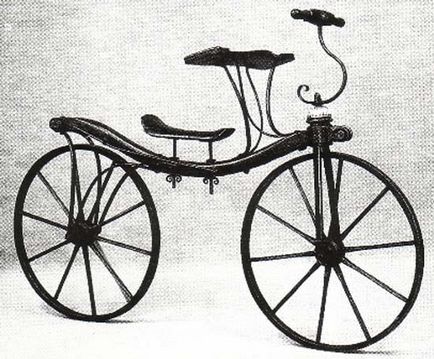 Историята на развитието на велосипед