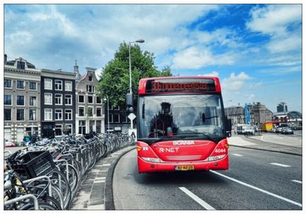От Дюселдорф до Амстердам транспортна схема, цените на билетите