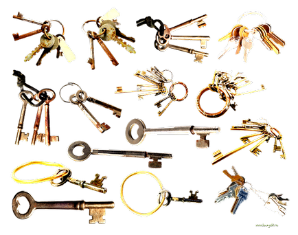 Ключови решения - услуга за производството на ключове - бизнес концепция
