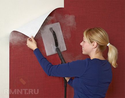 Как да премахнете бързо стари тапети от стените