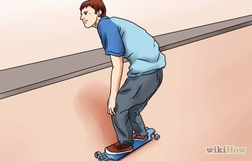 Как да скочи върху скейтборд
