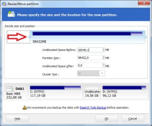 Как да промените размера на диска в Windows 2000
