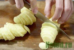 Как да се намали на картофи, картофено нарязване на технологии, вкусни рецепти