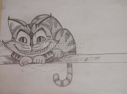 Как да се направи Cheshire Cat стъпка майсторски клас със снимки