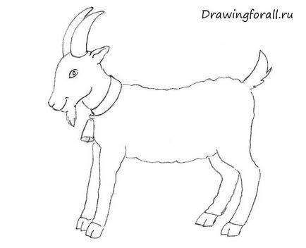 Как да се направи коза постепенно молив