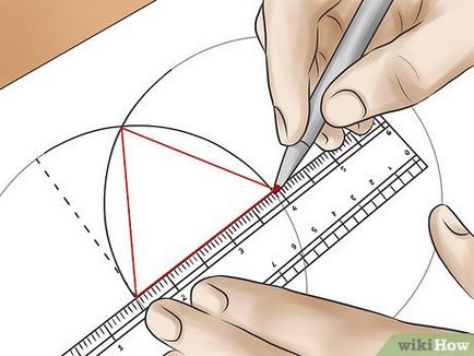 Как да се направи равностранен триъгълник