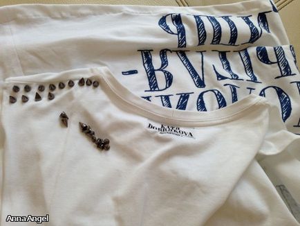 Как да променя тениска със собствените си ръце, Blogger annaangel онлайн 24 април, 2013, с клюки