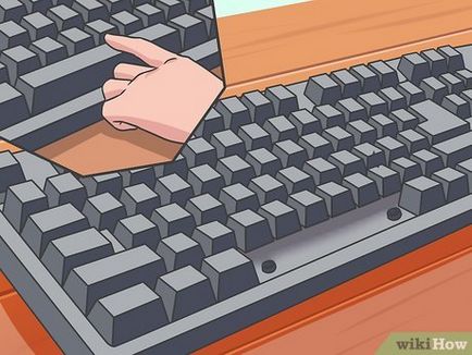 Как да се почисти с клавиатура