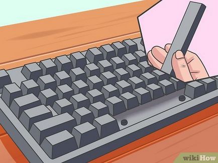 Как да се почисти с клавиатура