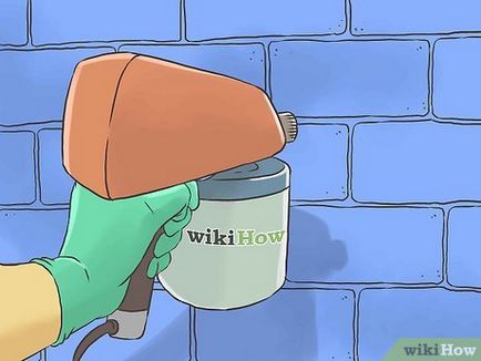 Как да нарисува тухлена къща