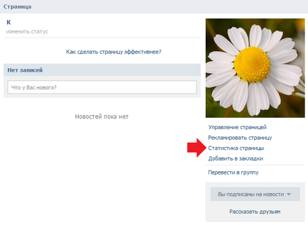 Как да видите статистиката на VKontakte група