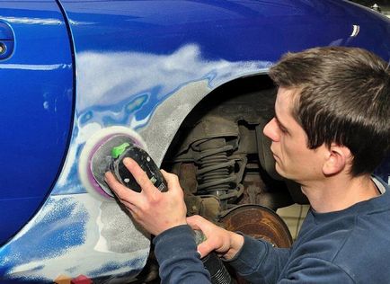 Как да се замазка преди боядисване на колата