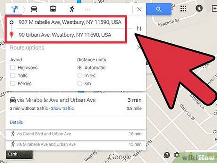 Как да отпечатате Google Map (за да използвате класическия картата) Как да отпечатате Google Map