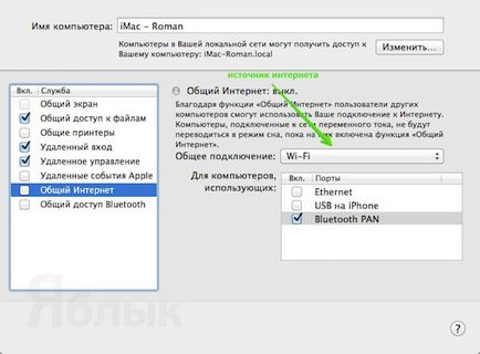 Как да се разпространява в интернет с Bluetooth за Mac, за да IPAD, iphone новини, IPAD и Mac