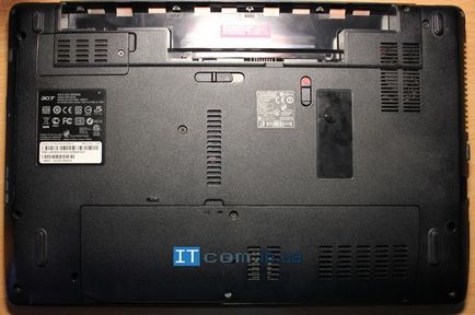 Както разглобява лаптоп Acer 5741zg стремим почистване или смяна