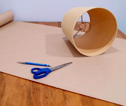 Как да си направим абажур с ръцете си от плат
