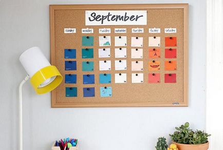 Как да направите календар със собствените си ръце