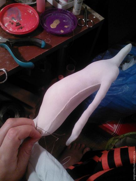 Как да направите тялото куклен с стоманена тел рамка - Справедливи Masters - ръчна изработка, ръчно изработени