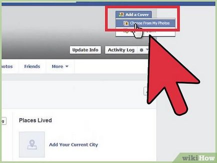 Как да направите капака на Facebook