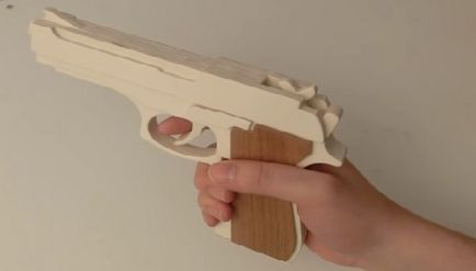 Как да направите пистолет, изработени от дърво, ръчно изработени