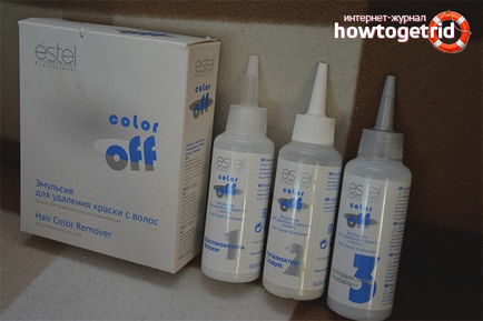 Как да се измие боята с черна коса народни средства
