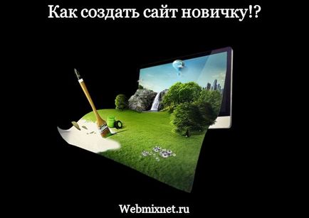 Как да създадете своя собствена интернет страница и да печелите пари новодошлия върху него инструкции стъпка по стъпка - Блог Максим