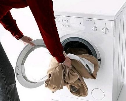Как да се измие бельо в пералнята