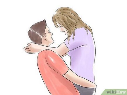 Как да се целуват и прегръдка с приятеля си