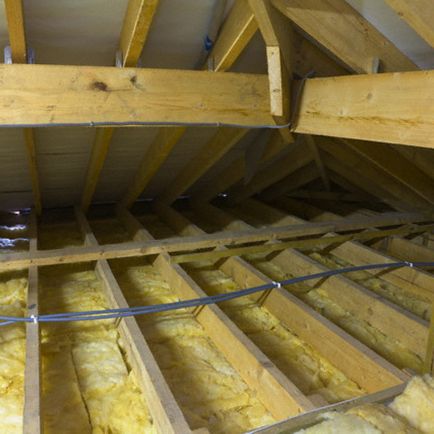 Как да се изолират тавани в банята, които материали, за да изберете за затопляне таван, стая строя