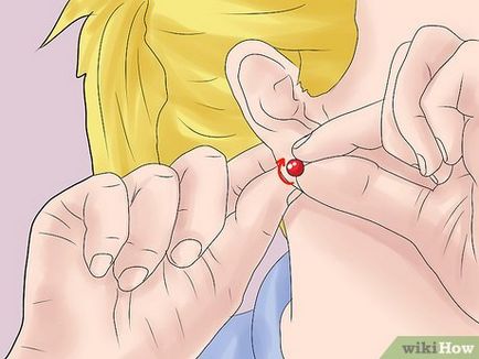 Как да се грижим за нови обица на ухото