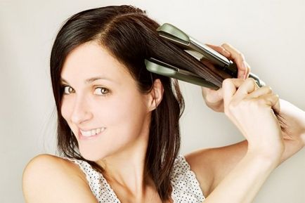 Как да се оправям косата желязо красив, бърз и надясно фото и видео инструкция