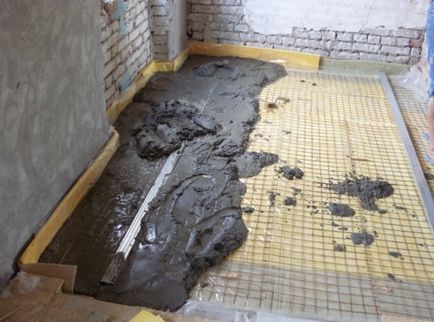 Както се излива бетон в гараж