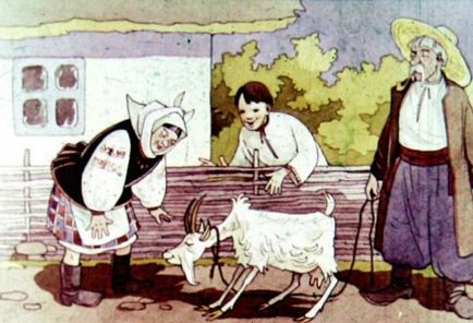 Коза-Boxthorn, коза-приказка Boxthorn - животински приказки за деца най-малките децата