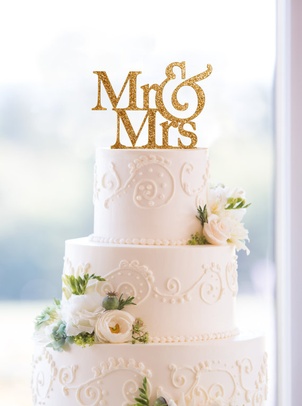 Красиви сватбени торти 2015