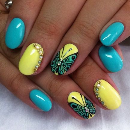 Красива Nail Design 2017-2018 година, снимка, нокти дизайнерски идеи, рисунки върху ноктите