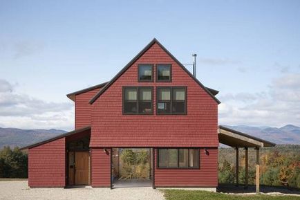 Красив цвят фасада или боя къщата през 2016 г. (със снимки)