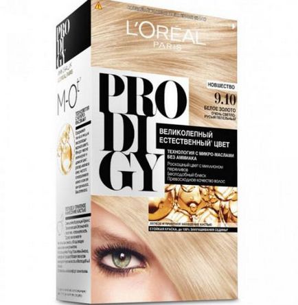 L'Oréal за боядисване на коса за цветовата палитра, ревюта